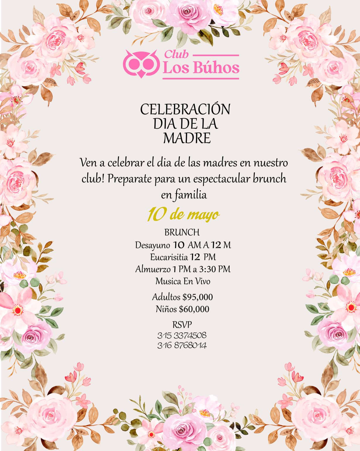 DIA DE LAS MADRES 2026--