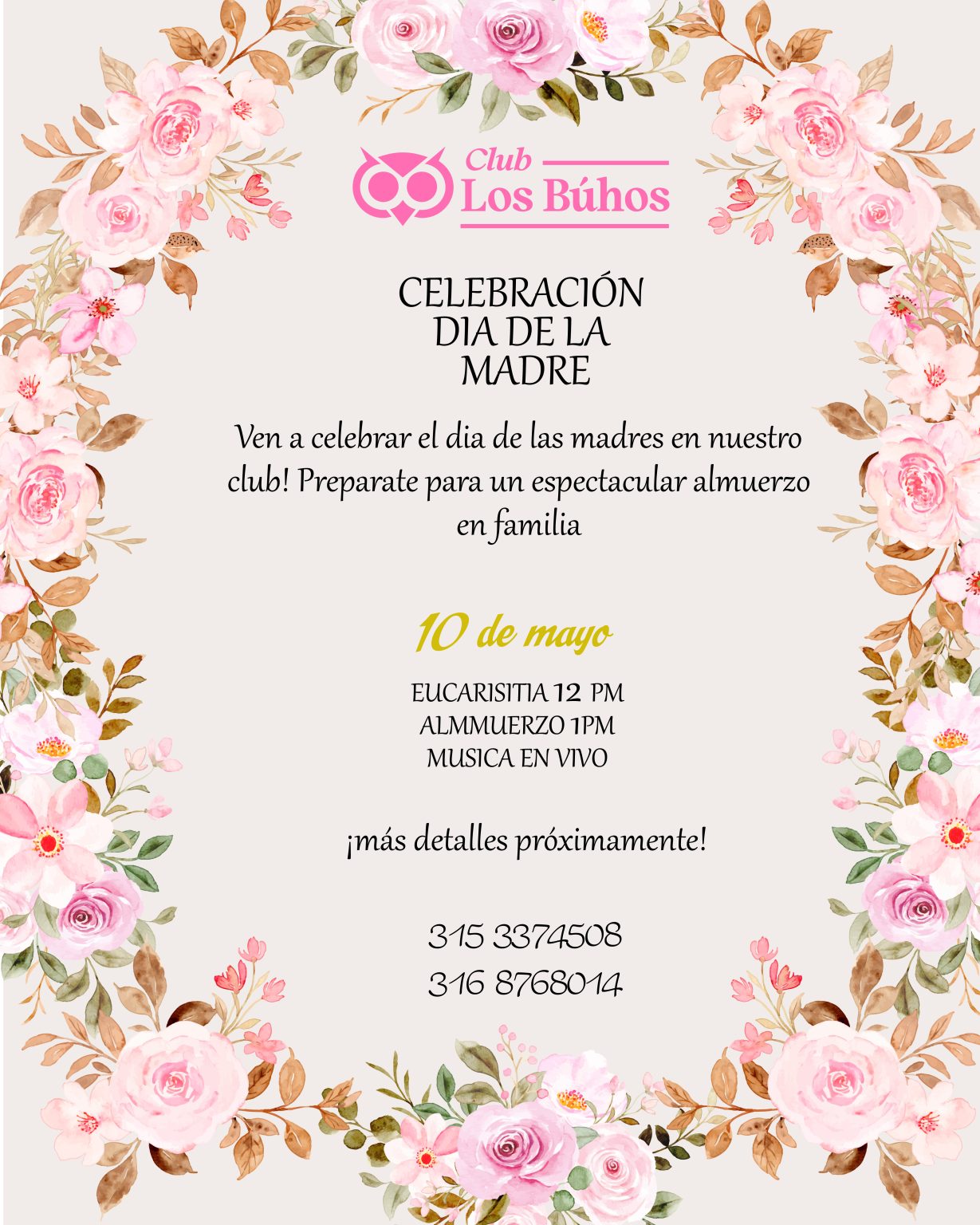 DIA DE LAS MADRES 2026-02