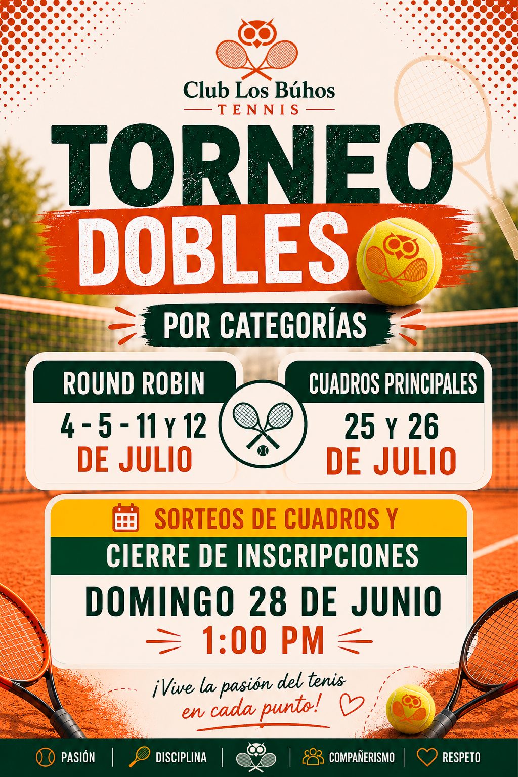 torneo dobles junio